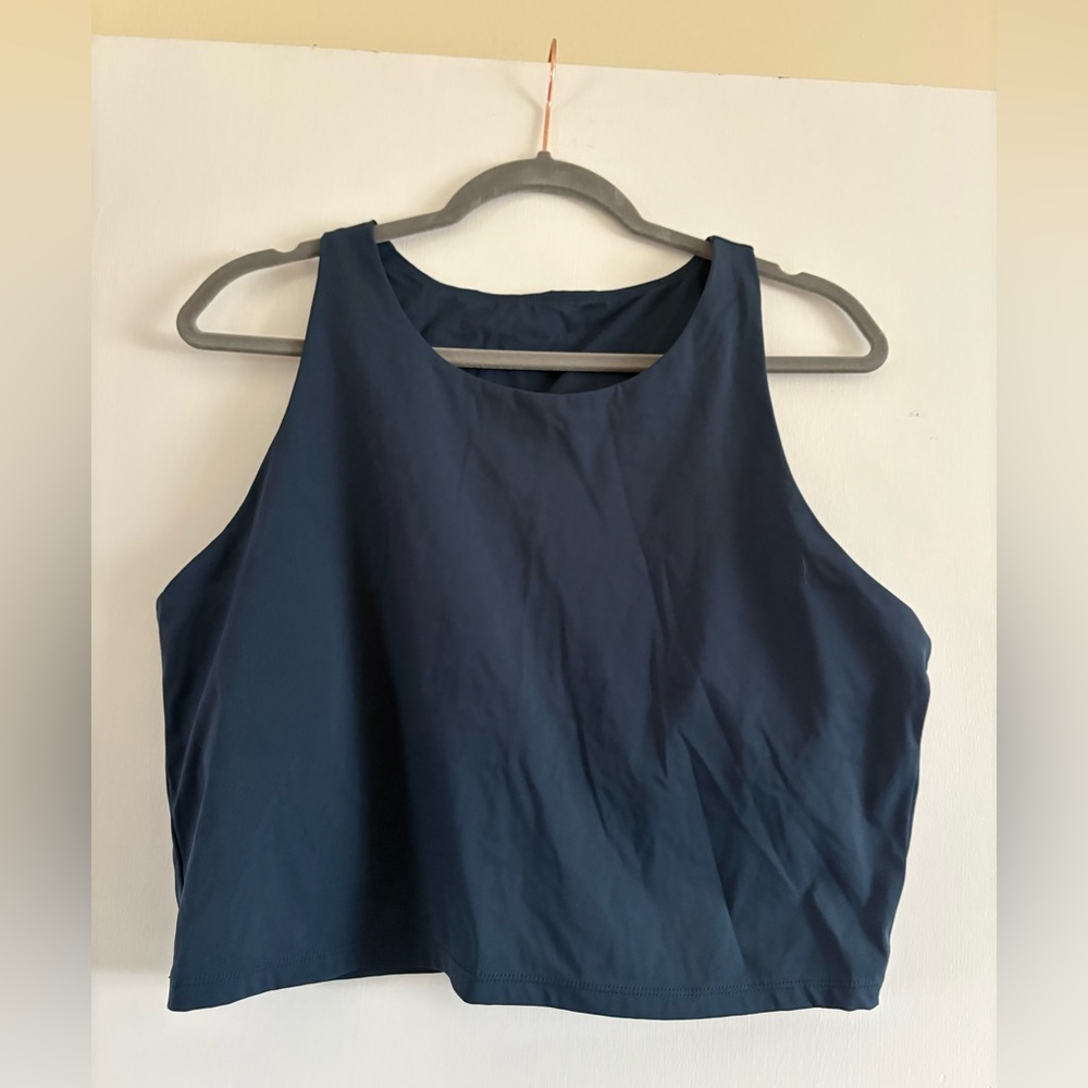 Women's Navy Blue Sports Bra